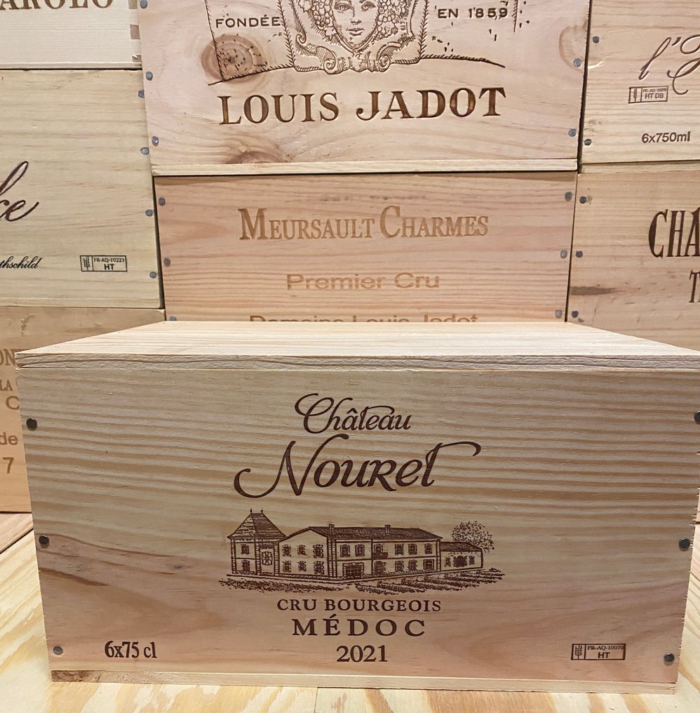 2021 Chateau Nouret - Medoc Cru Bourgeois - 6 Flasker (0,75 L) #4.3