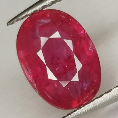 Rubí  - 1.36 ct - Instituto Gemólogico Español (IGE) #1.0