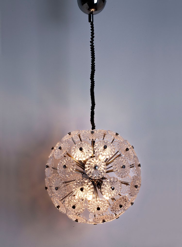 Lampada - Metallo, Cristallo - SPUTNIK #1.0