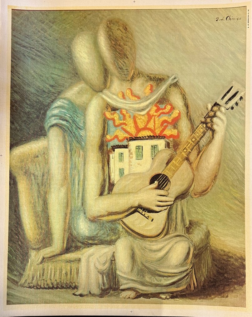 Giorgio De Chirico (1888-1978) D'après - L'Amour Chanteur #1.0