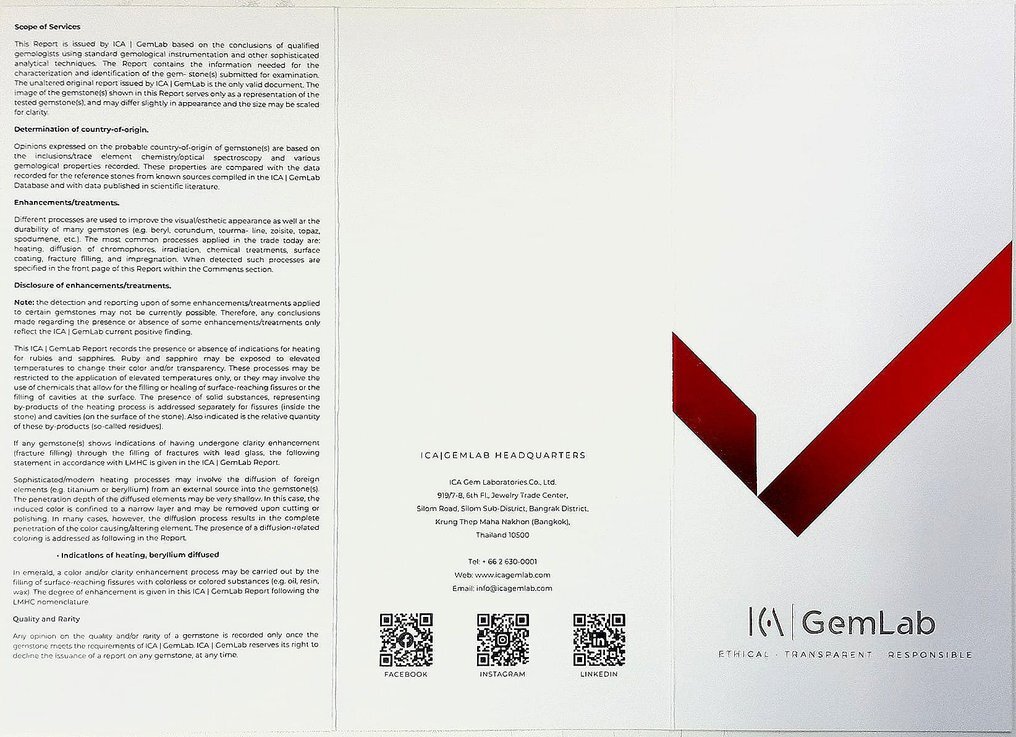 没有保留价 黄色绿宝石（金绿柱石）  - 7.44 ct - 国际有色宝石协会（ICA GemLab） #2.1