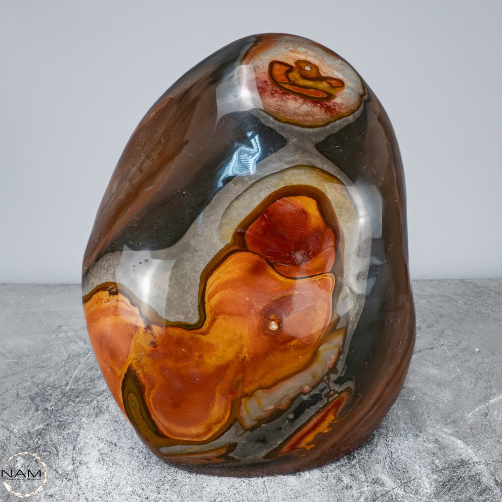 Φυσικός Πολύχρωμος Τετράγωνος Κραματόλιθος Ελεύθερη μορφή- 9884.22 g #1.0