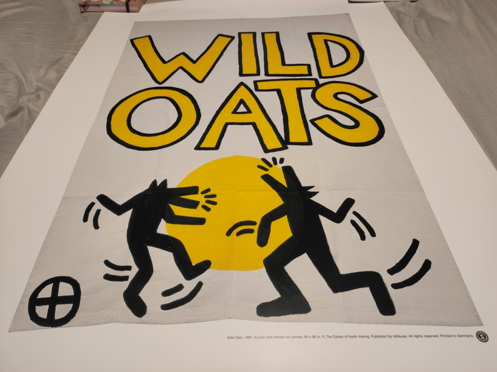Keith Haring - Keith Haring -Wild Oats- Década de 1980. - 1980s #2.1