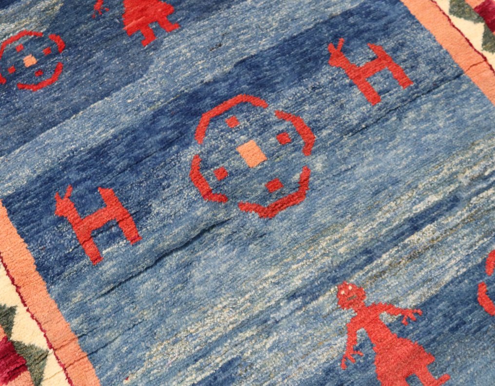 Gabbeh - Teppich - 161 cm - 110 cm - Modern Indo Teppich #3.2