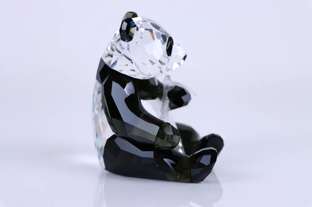Figure - Swarovski SCS - Jaarlijkse Editie 2008 - Panda's (Boxed + certificate) - Crystal #4.3
