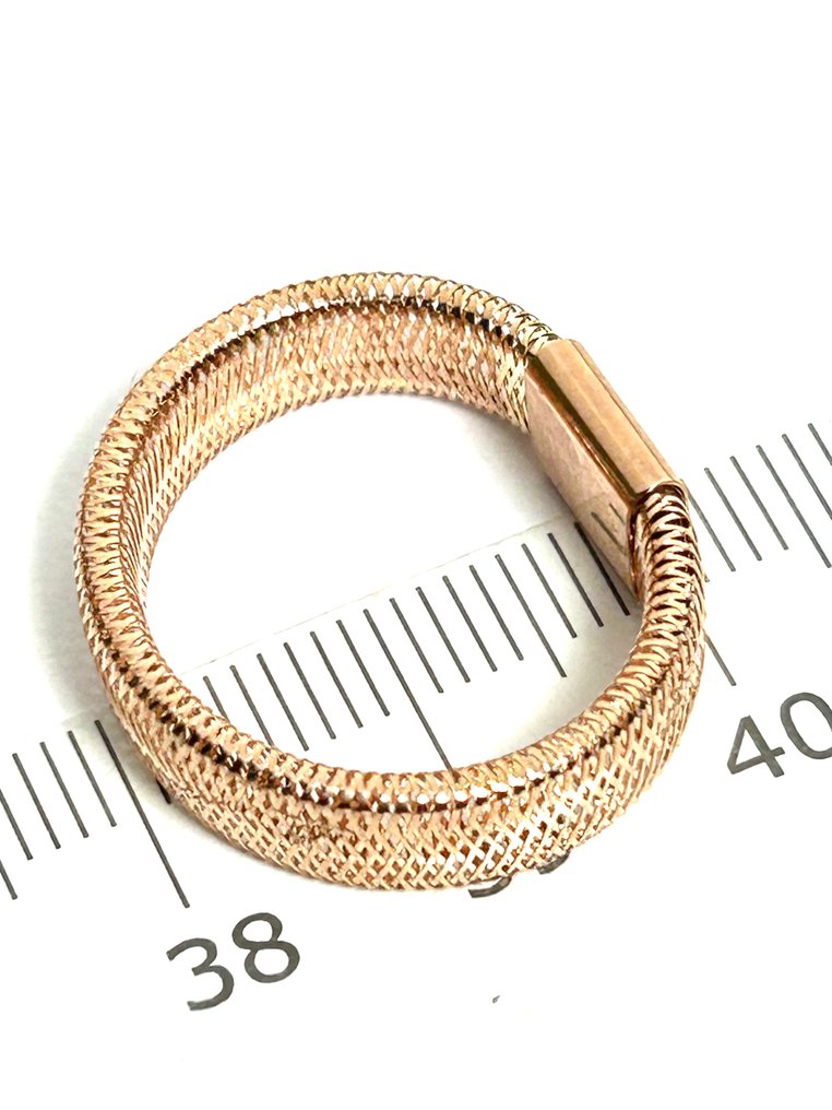 χωρίς τιμή ασφαλείας - Δαχτυλίδι - 18 καράτια Ροζ χρυσό #3.2