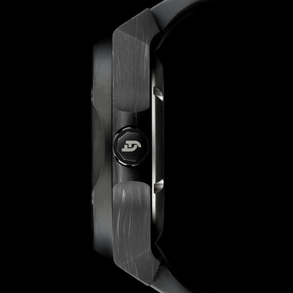 Tecnotempo - "MAGMA" - Forged Carbon & Titanium 250M - Automatic Swiss Movt - Limited Edition - TT.250MG.AZ - Men - 2020+ #4.3