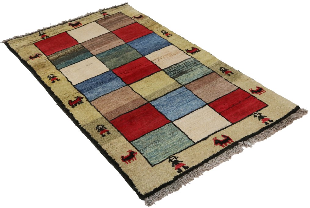 Gabbeh - Rug - 170 cm - 102 cm - Modern Indo Teppich #4.3