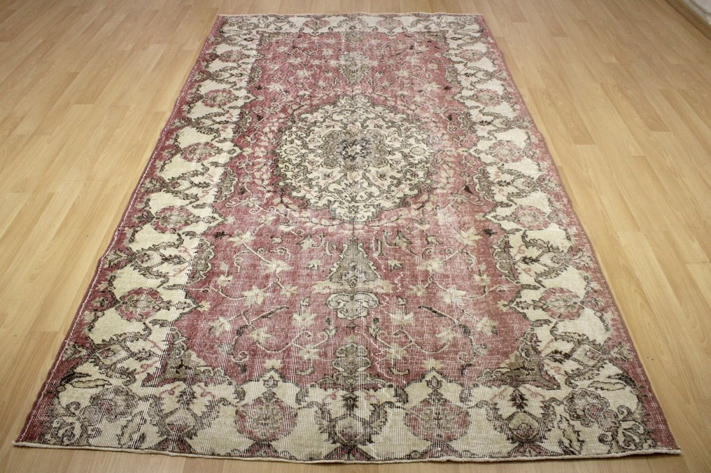 Håndknyttet orientalsk slidt tyrkisk - Tæppe - 168 cm - 285 cm #3.2