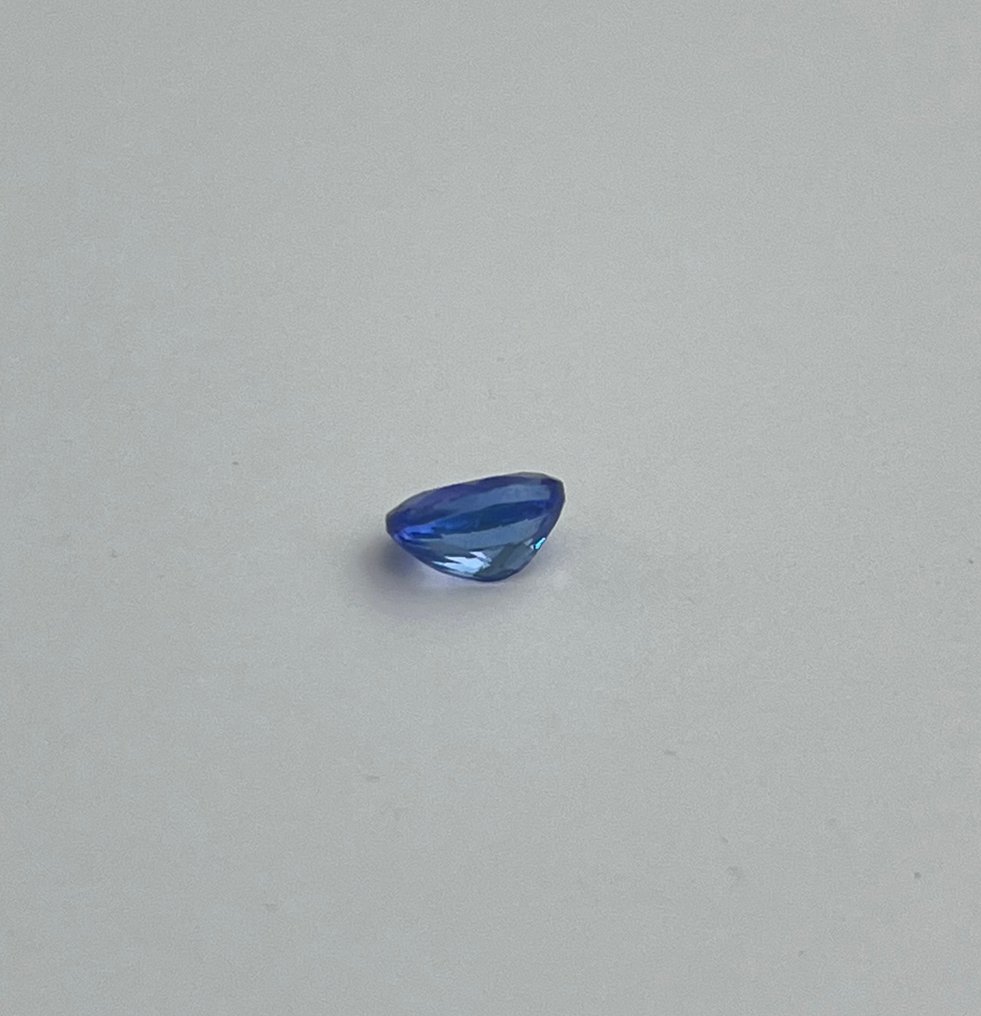 1 pcs Blauw Tanzaniet - 1.65 ct - Instituto Gemólogico Español (IGE) #2.1