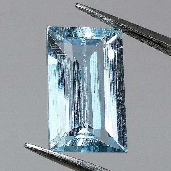 1 pcs  蓝色 海蓝宝石  - 2.76 ct - 西班牙宝石学院（IGE） - 未治疗 #1.0