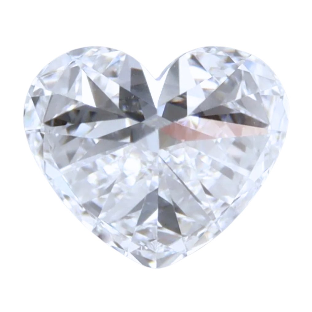1 pcs Diamond (Natural) - 0.72 ct - Heart - D (colourless) - VVS1 - Gemological Institute of America (GIA) - Precious Diamond #4.3