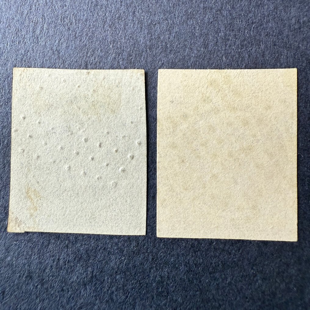 France - Y&T 9/10 'Napoleon Republic 10/25c' (9 with 3 neighbors) canceled - Very Fine #2.1