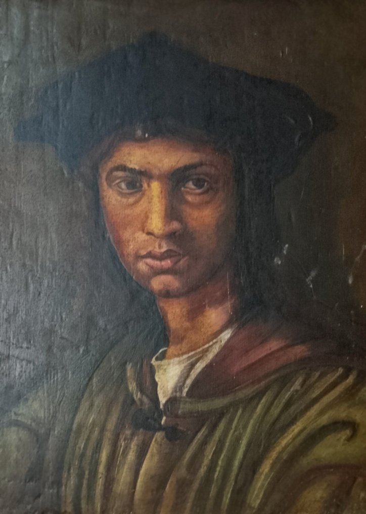 Scuola italiana (XX ), da Andrea del Sarto - Autoritratto - NO RESERVE #1.0