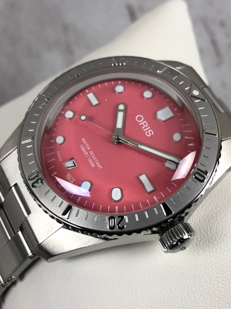 Oris - Divers Sixty Five Cotton Candy Automatic Pink - 01 733 7771 4058-07 8 19 18 - Unisex - 2020+  #1.0