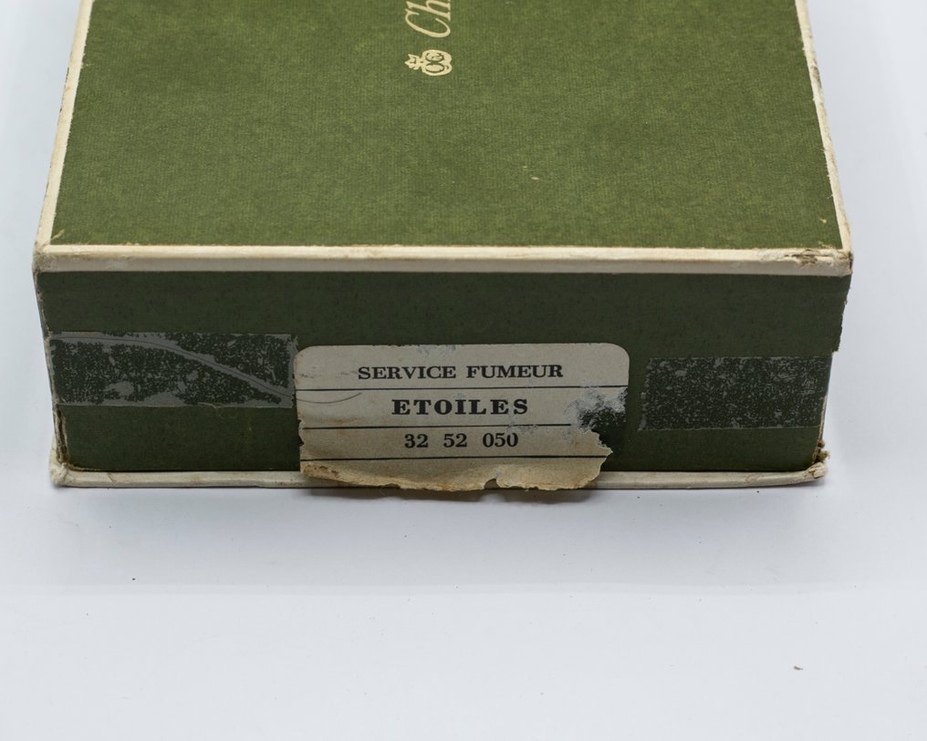 Christofle - Service Fumeur Etoiles - 打火機 - 銀盤 -  (2) #2.1