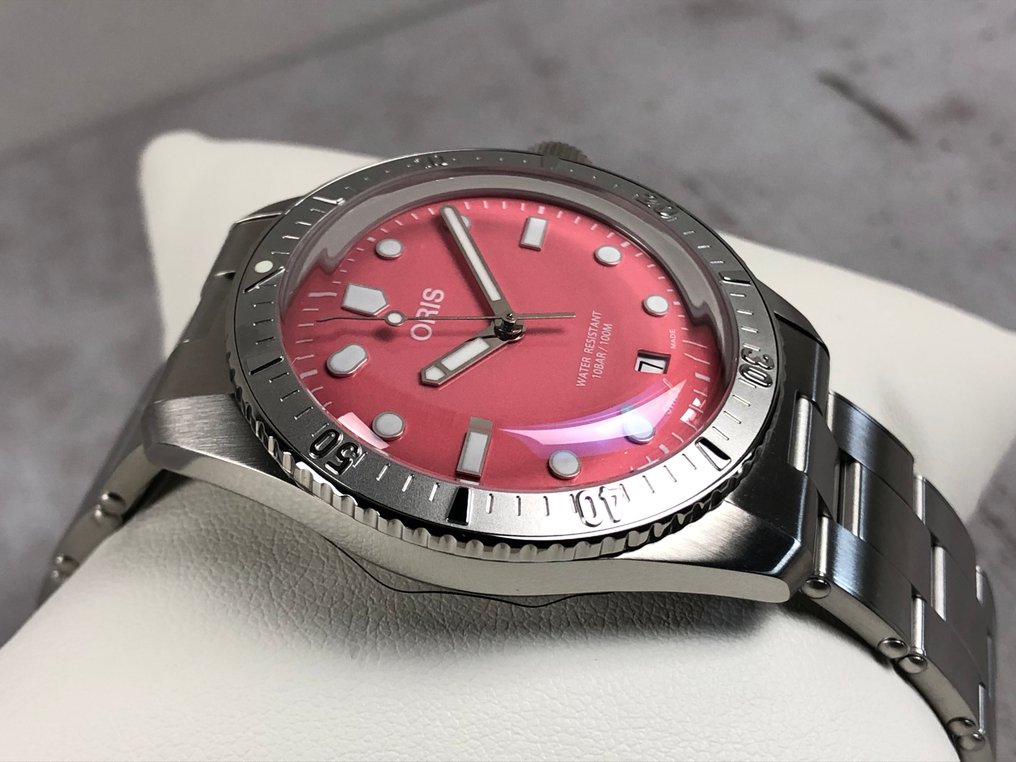 Oris - Divers Sixty Five Cotton Candy Automatic Pink - 01 733 7771 4058-07 8 19 18 - Unisex - 2020+  #4.3