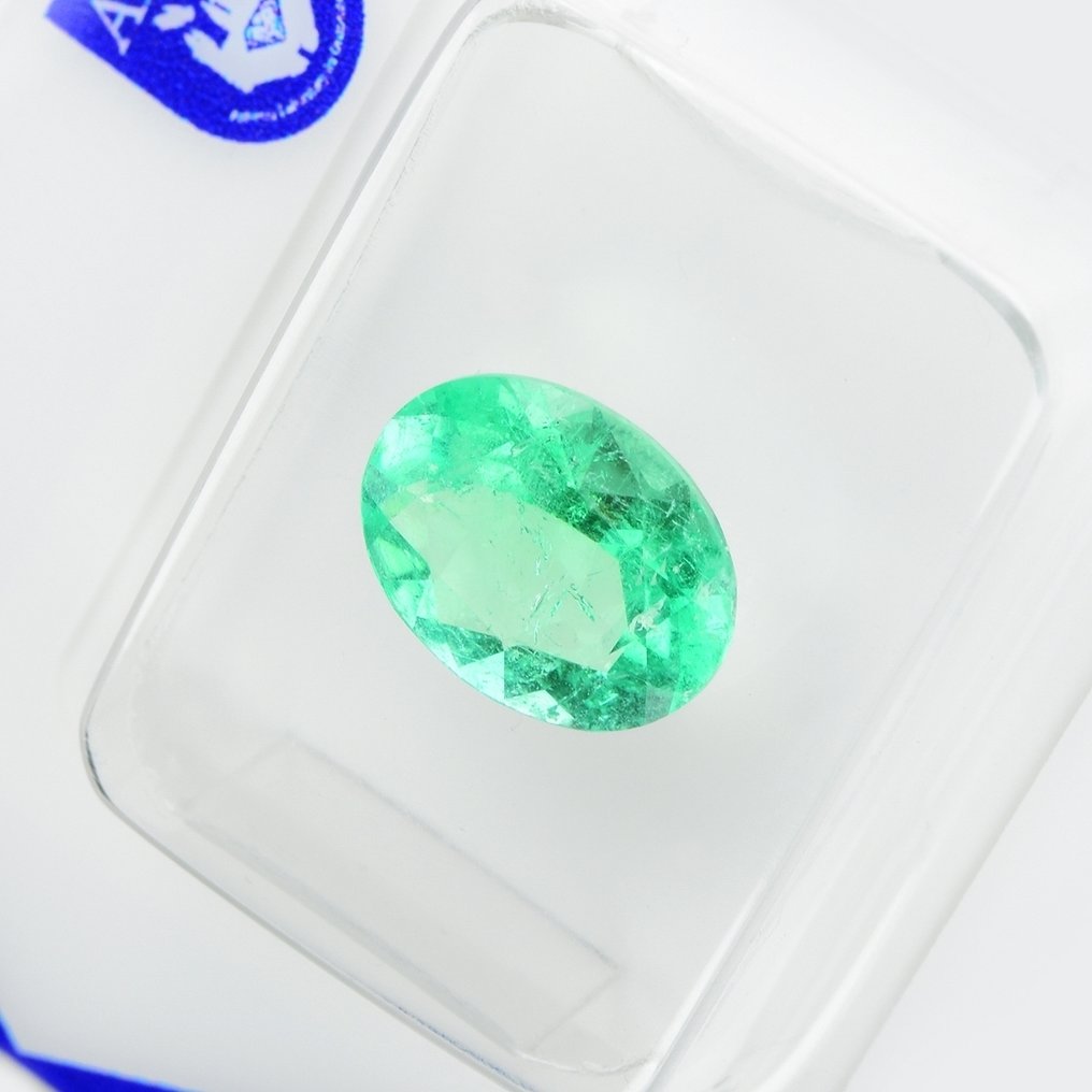 1 pcs  Πράσινο Σμαράγδι  - 1.66 ct - Antwerp Laboratory for Gemstone Testing (ALGT) - Κολομβιανός Σμαράγδι #3.2