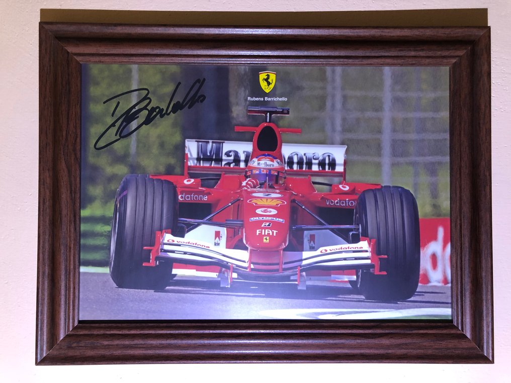法拉利 - Formula One World Championship - Rubens Barichello - 2005 - 明信片 #3.2