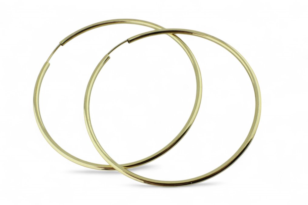 Drop fülbevaló - 18 kt. Sárga arany #1.0