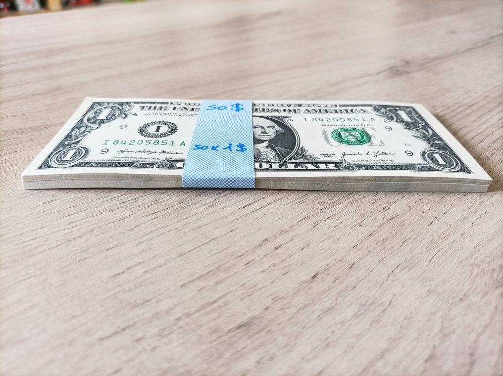 Statele Unite ale Americii. - 50 x 1 Dollar - 2021 (Fără preț de rezervă) #2.1