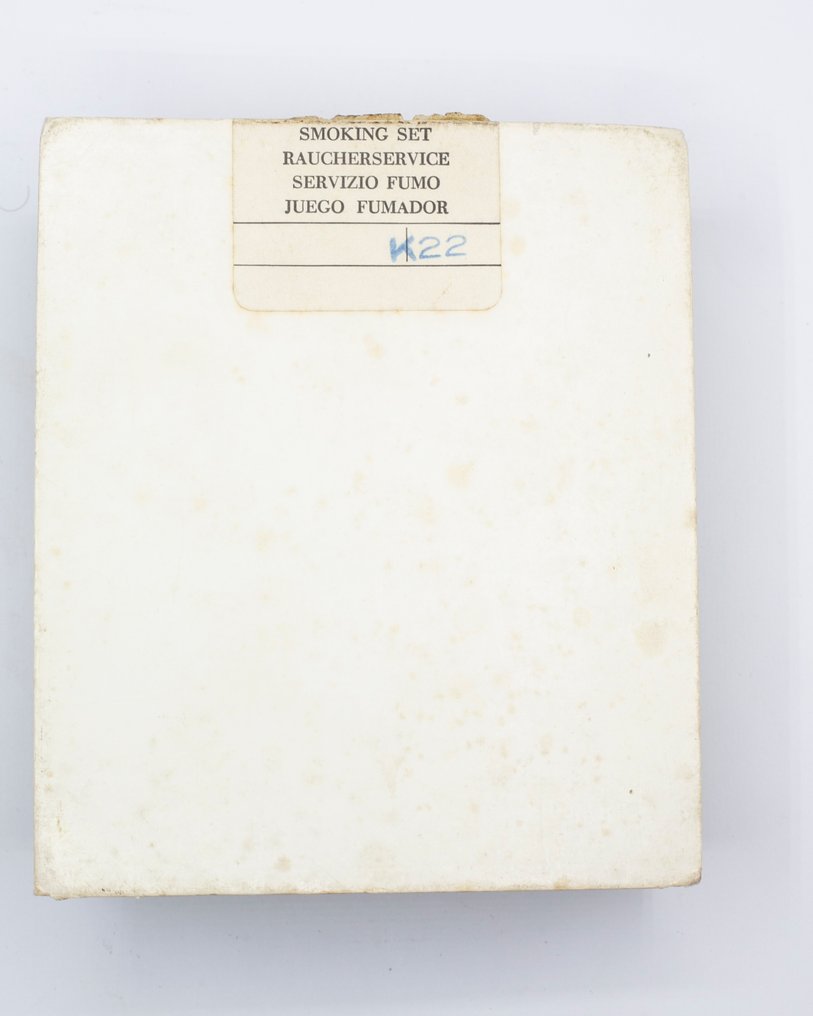 Christofle - Service Fumeur Etoiles - 打火機 - 銀盤 -  (2) #3.2