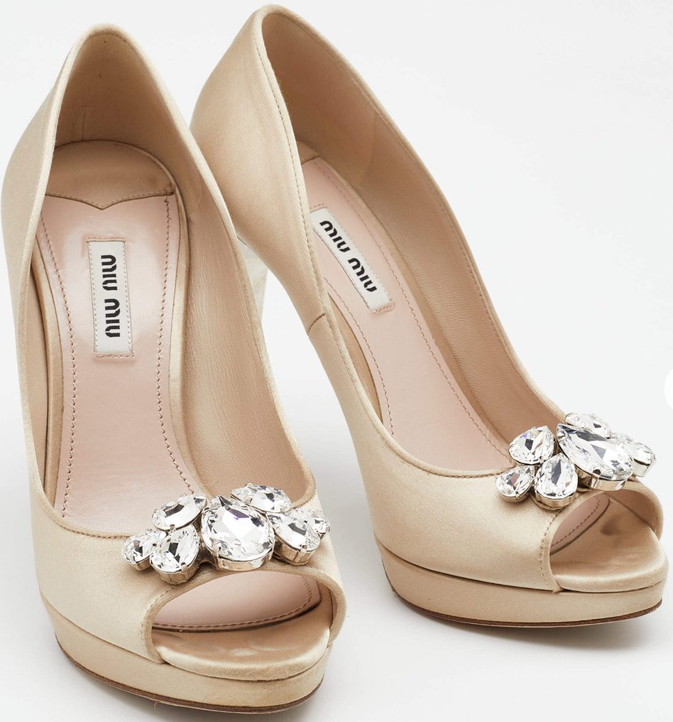 Miu Miu - Zapatos de tacón - Tamaño: EU 40.5 - Nuevo en caja #1.0