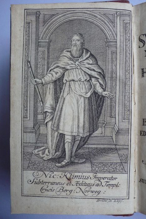 Louis De Holberg - Nicolai Klimii Iter Subterraneneum Nevam Terrulis Théoriam Ac Historiam Qintae Monarchiae - 1754 #4.3