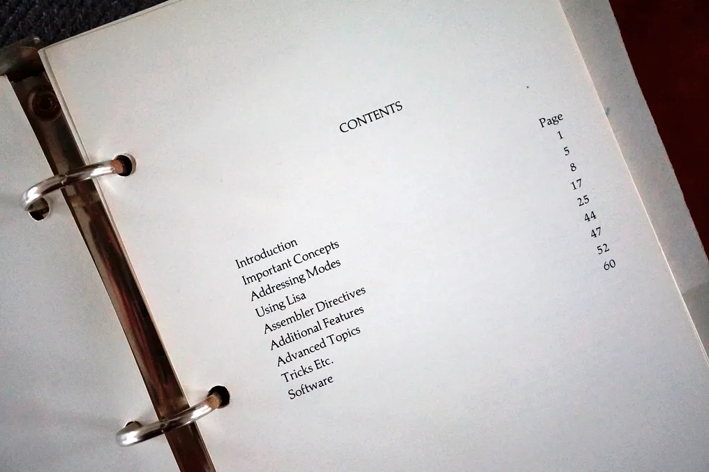 Apple Rare Vintage Find – "Lisa: A Professional Assembly Language Development System for Apple Computers" - Computer - Con scatola sostitutiva #4.3