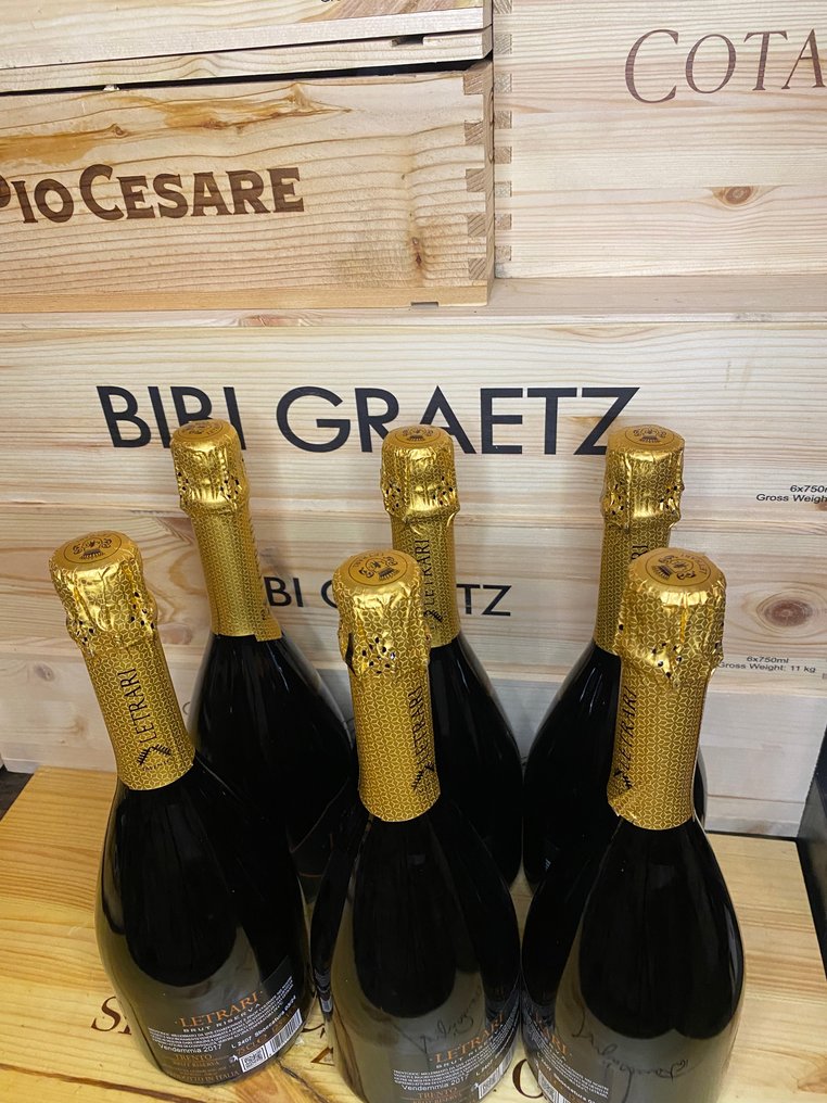 2021 Letrari, Dosaggio Zero TrentoDOC - Trentino Brut - 6 Bottles (0.75L) #4.3