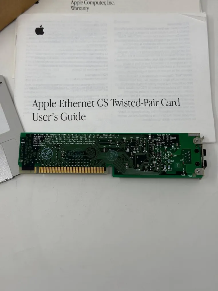 Apple Apple Ethernet CS Twisted-Pair Card M0365Z/A - Computer - In original box #4.3