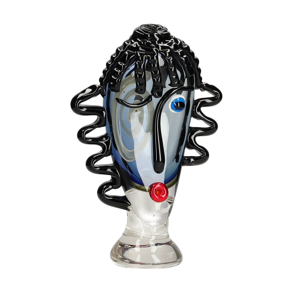 Αγαλματίδιο - Abstract face - Γυαλί #3.2