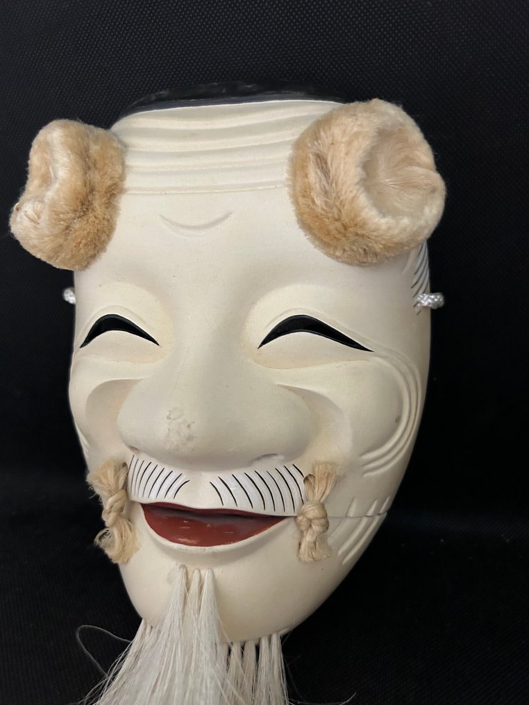 日本能乐面具 - 木 - 翁克 #1.0