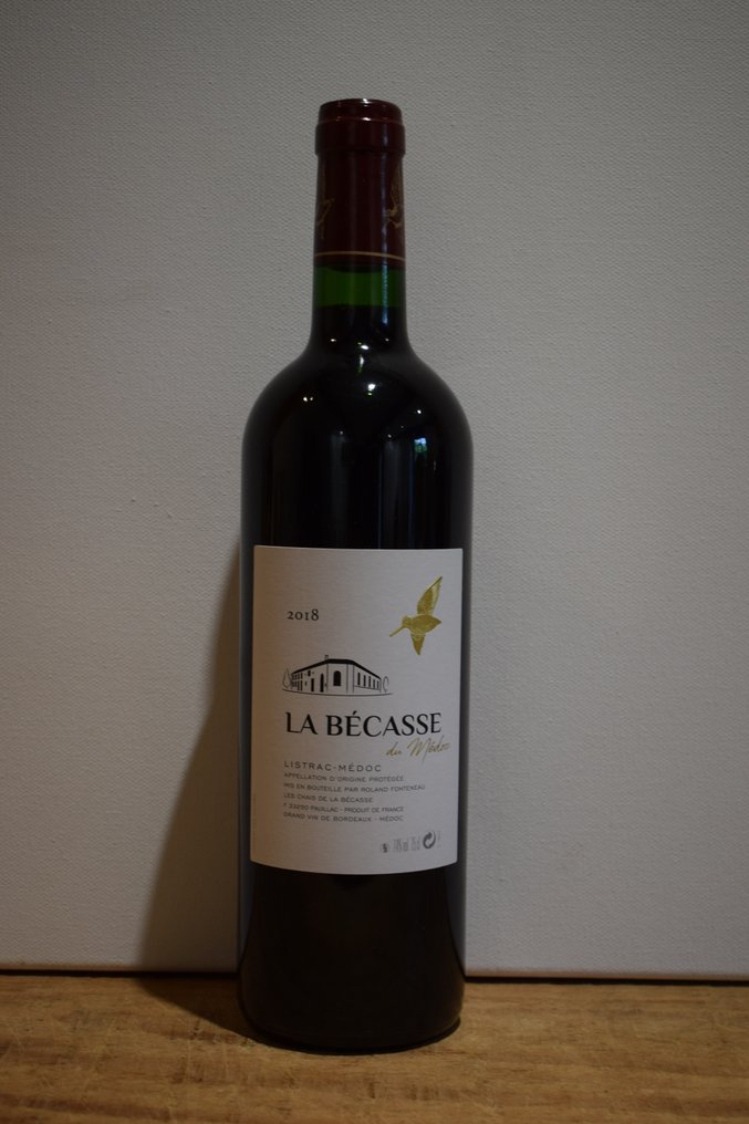 2018 Les Chais de la Bécasse "La Bécasse" - Listrac Médoc - 12 Pullot (0.7 L) #1.0