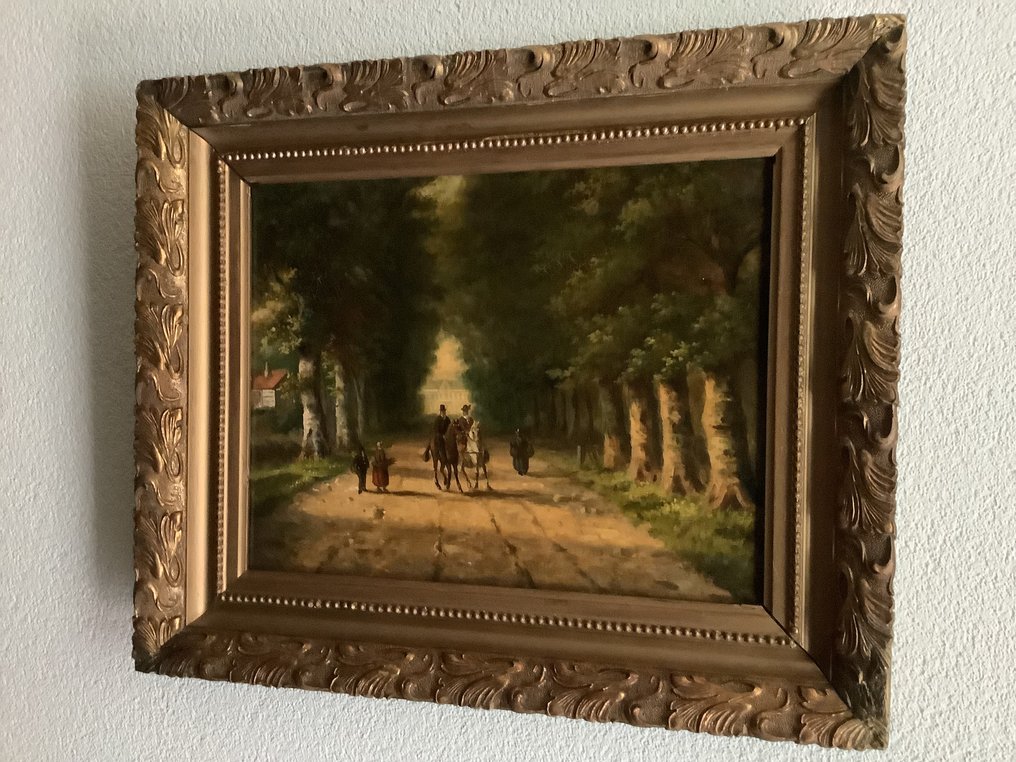 Ολλανδική σχολή (XX) - Morgenrit over het landgoed #3.2