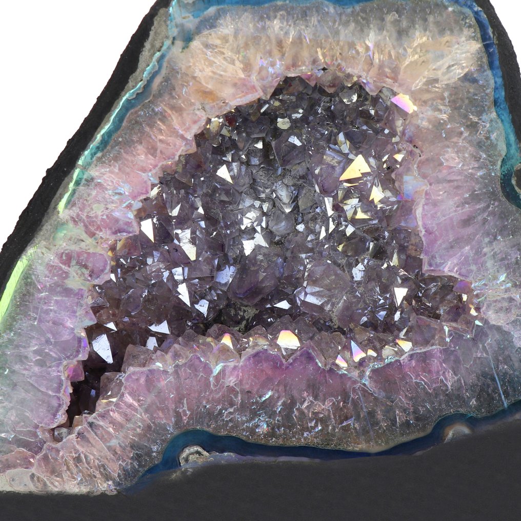 不再生产 - 粉色白金紫水晶 Geode - 22x25x20 厘米- 6 kg #2.1