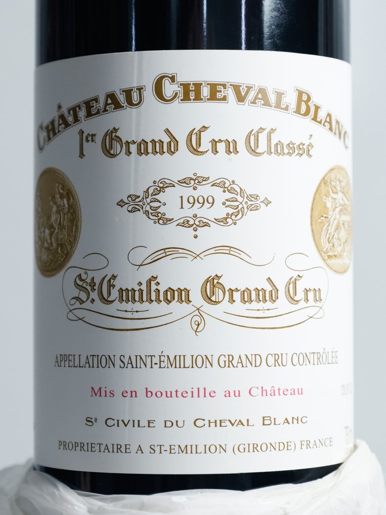1999 Château Cheval Blanc - Saint-Émilion 1er Grand Cru Classé - 1 Φιάλη (0,75L) #3.2