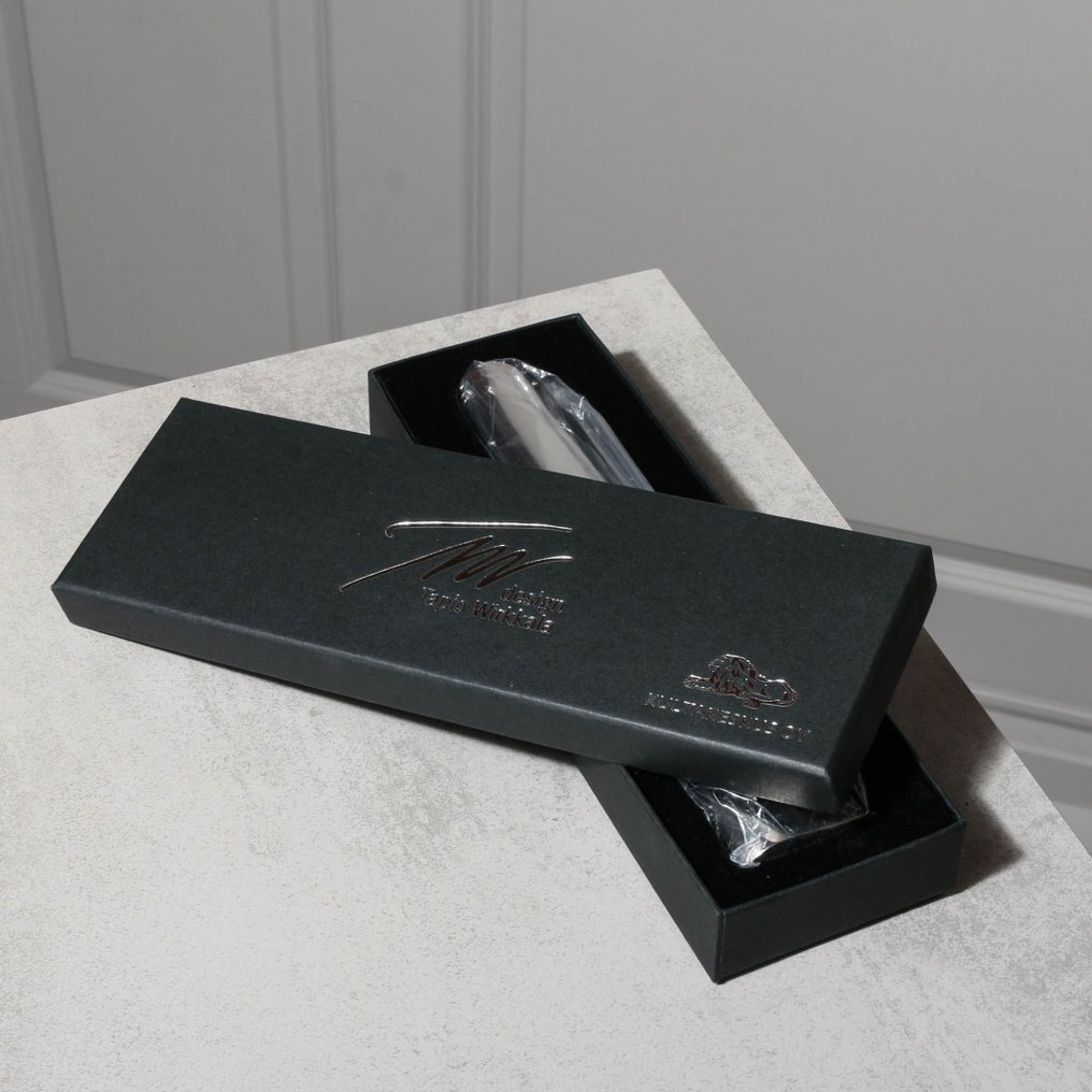 Kultakeskus - Tapio Wirkkala - Βάζο -  651-032  - Χάλυβας #3.2