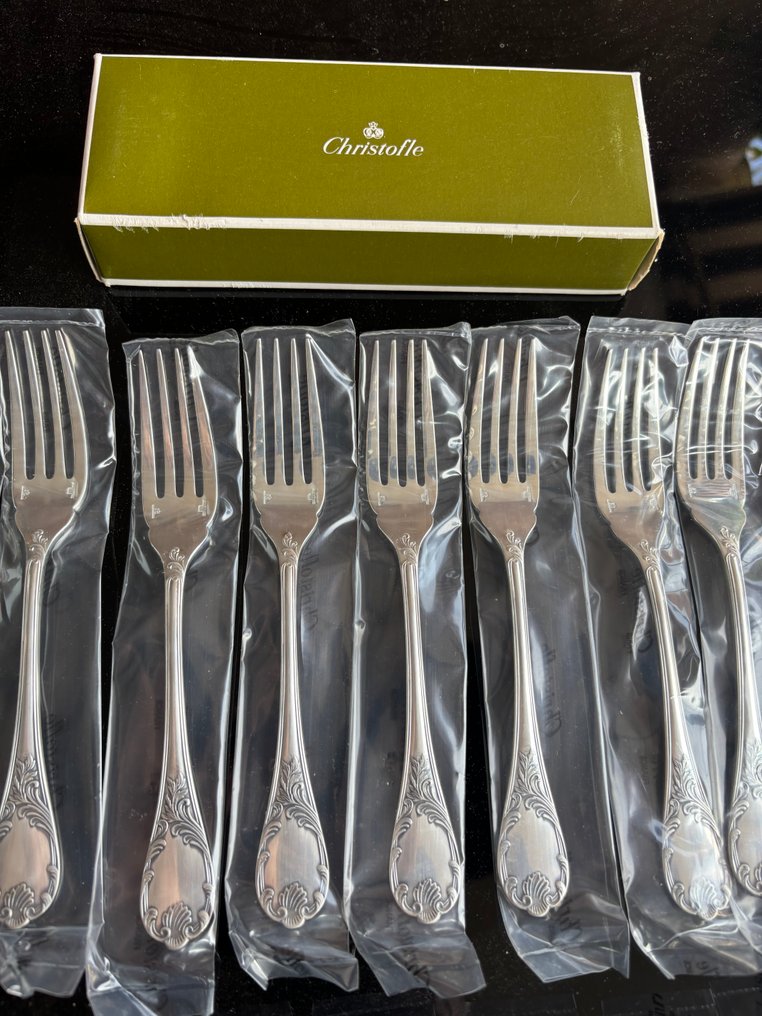 Christofle - Set da caffè (24) - Marly - Placcato argento #3.2