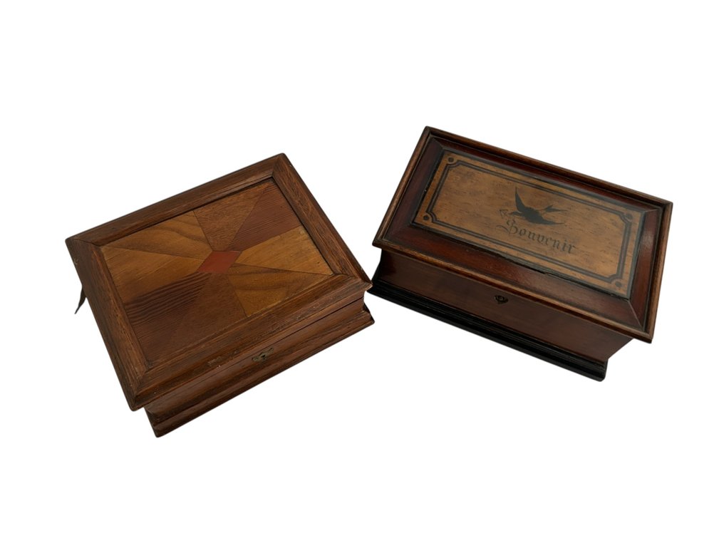 珠寶箱 (2) - 木 - 首饰盒 #1.0