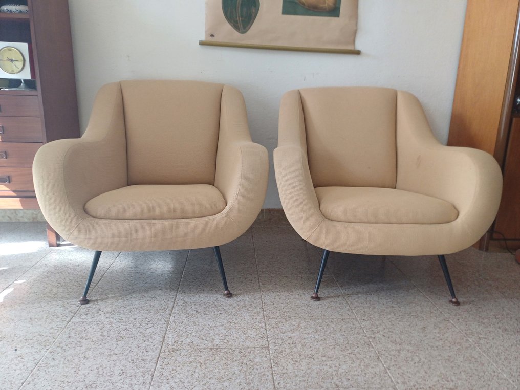 Minotti - Gigi Radice - Fauteuil (2) - Bois #2.1