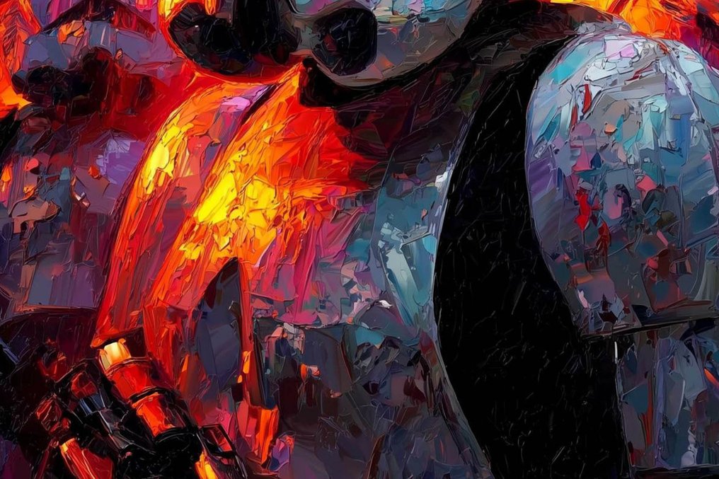 Canvas Fit - Alberto Ricardo - "Star Wars. Legión Ardiente: Stormtroopers en Llamas de Poder"" #2.1