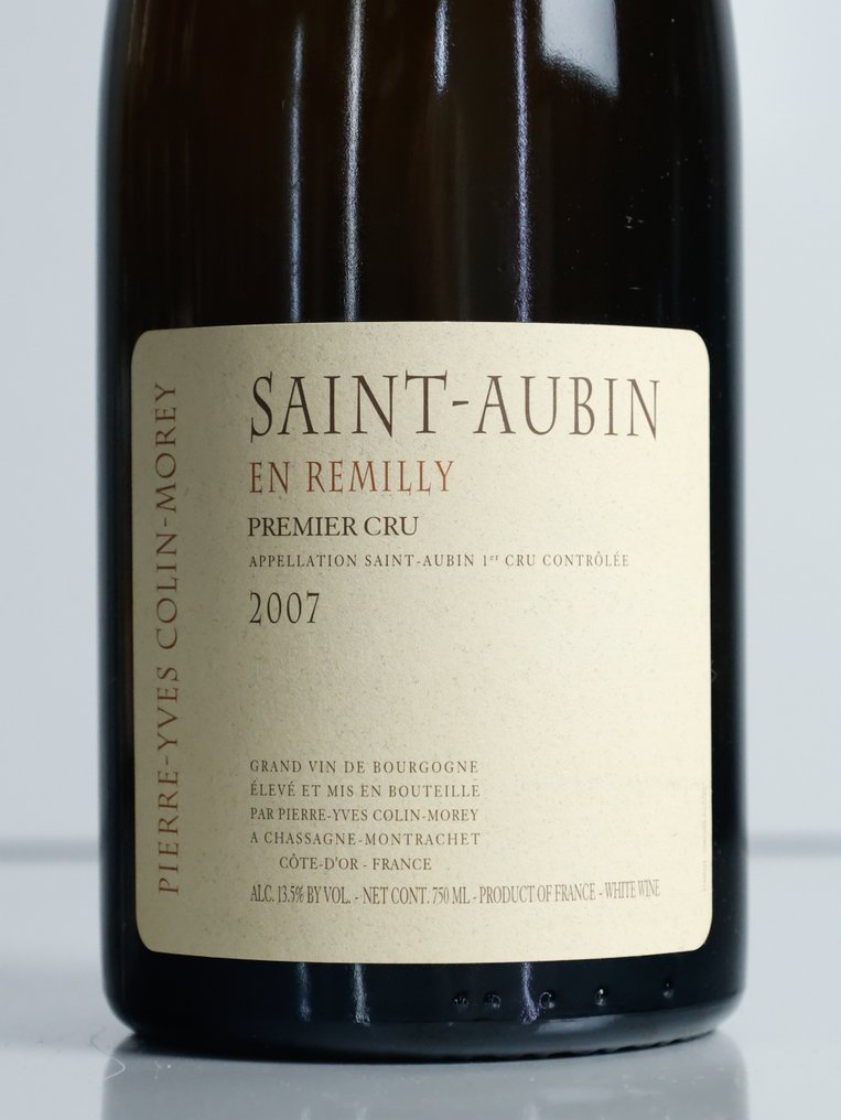 2007 Pierre-Yves Colin-Morey "En Remilly" - Saint-Aubin 1er Cru - 1 Bottiglia (0,75 litri) #1.0
