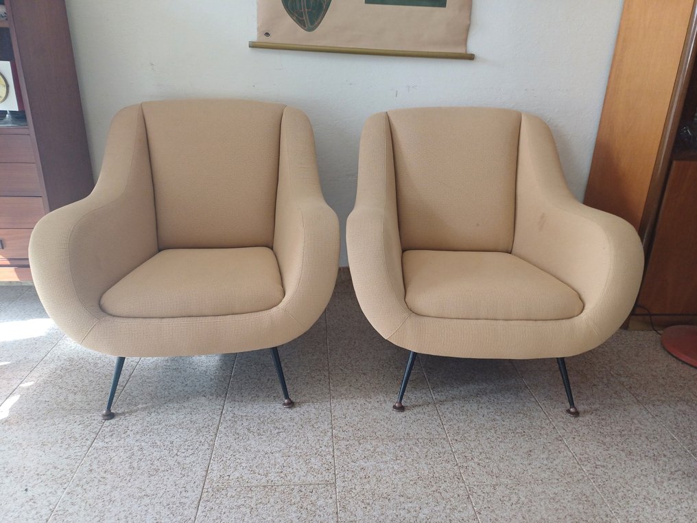 Minotti - Gigi Radice - Fauteuil (2) - Bois #3.2