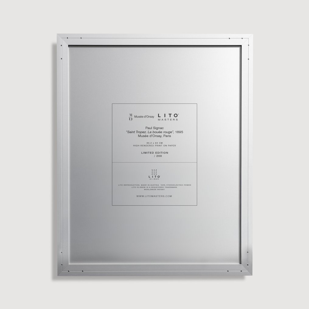 After Paul Signac (1863-1935) - Saint-Tropez. La Bouée Rouge , 1895 #2.1