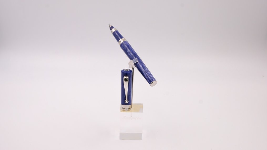 Montegrappa - Elisir - Celluloid ''Glittering Blue'' - Penna roller #3.2