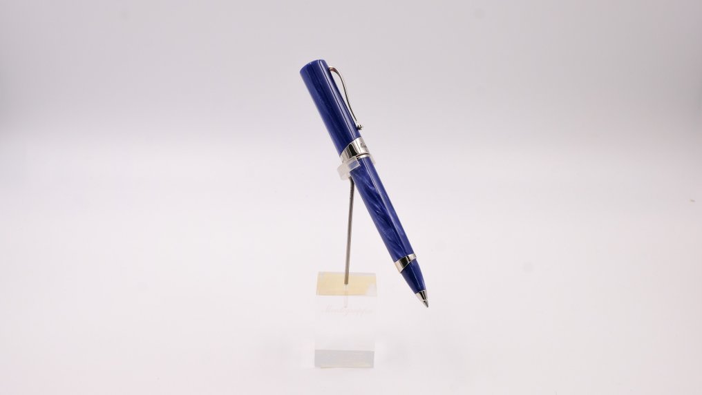 Montegrappa - Elisir - Celluloid ''Glittering Blue'' - Pióro kulkowe #1.0