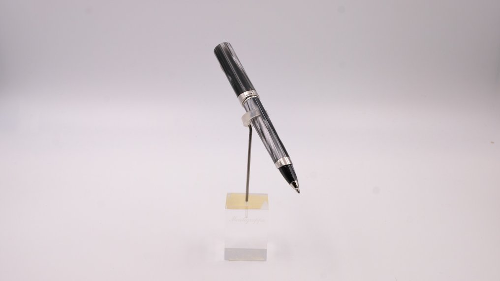 Montegrappa - Elisir - Celluloid ''Pearl Grey'' - Penna a sfera #3.2