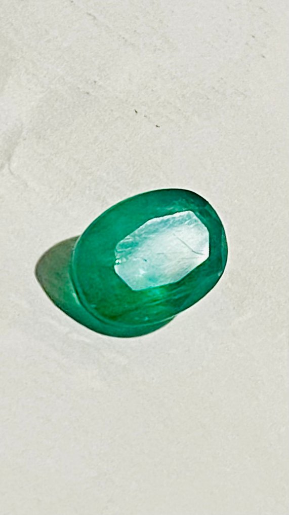 绿色 祖母绿  - 4.53 ct - 国际宝石研究院（IGI） - 天然祖母绿 4.53克拉 #1.0