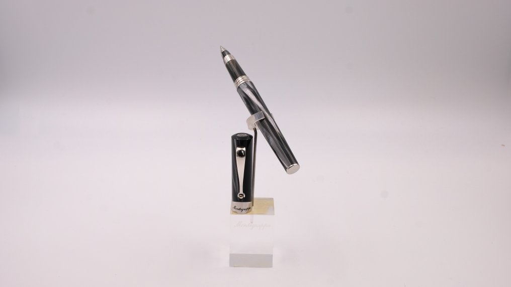 Montegrappa - Elisir - Celluloid ''Pearl Grey'' - Roller #1.0